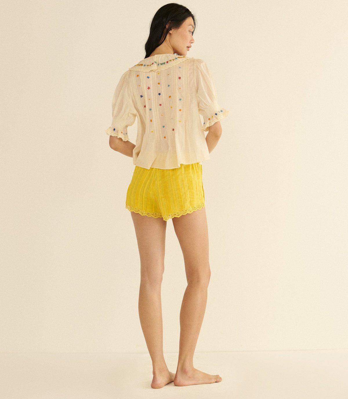 Leda Short in Lemon Zest - view 4