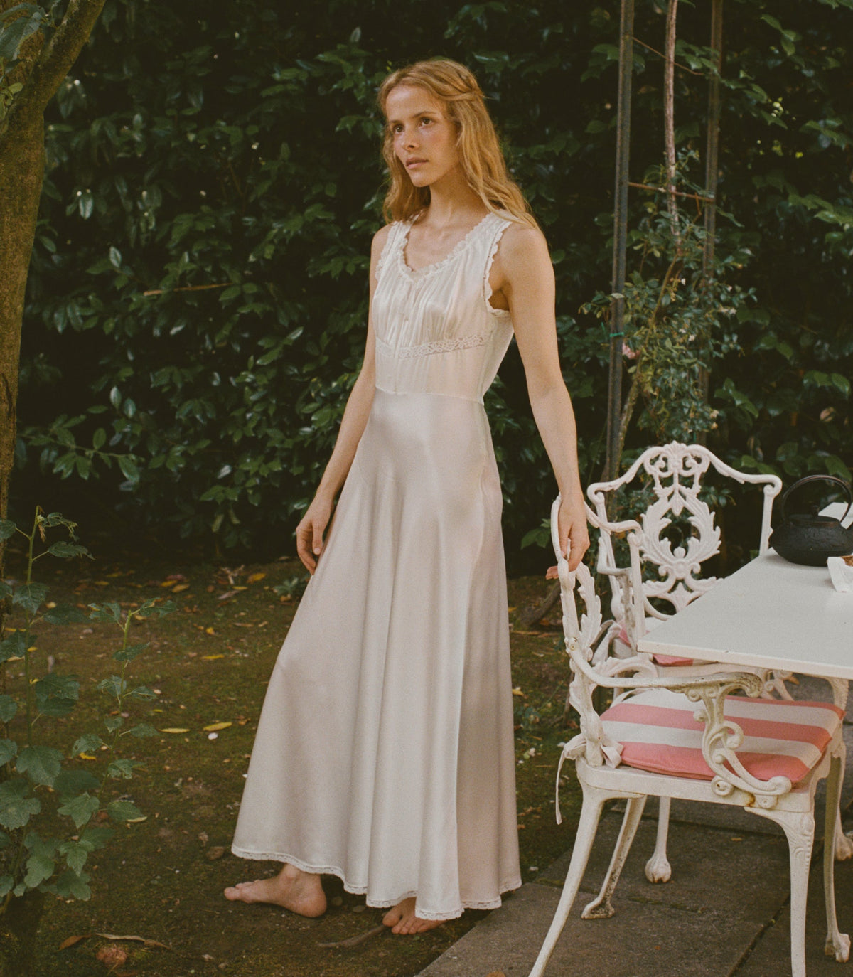 Adalie Dress in Salt - view 2