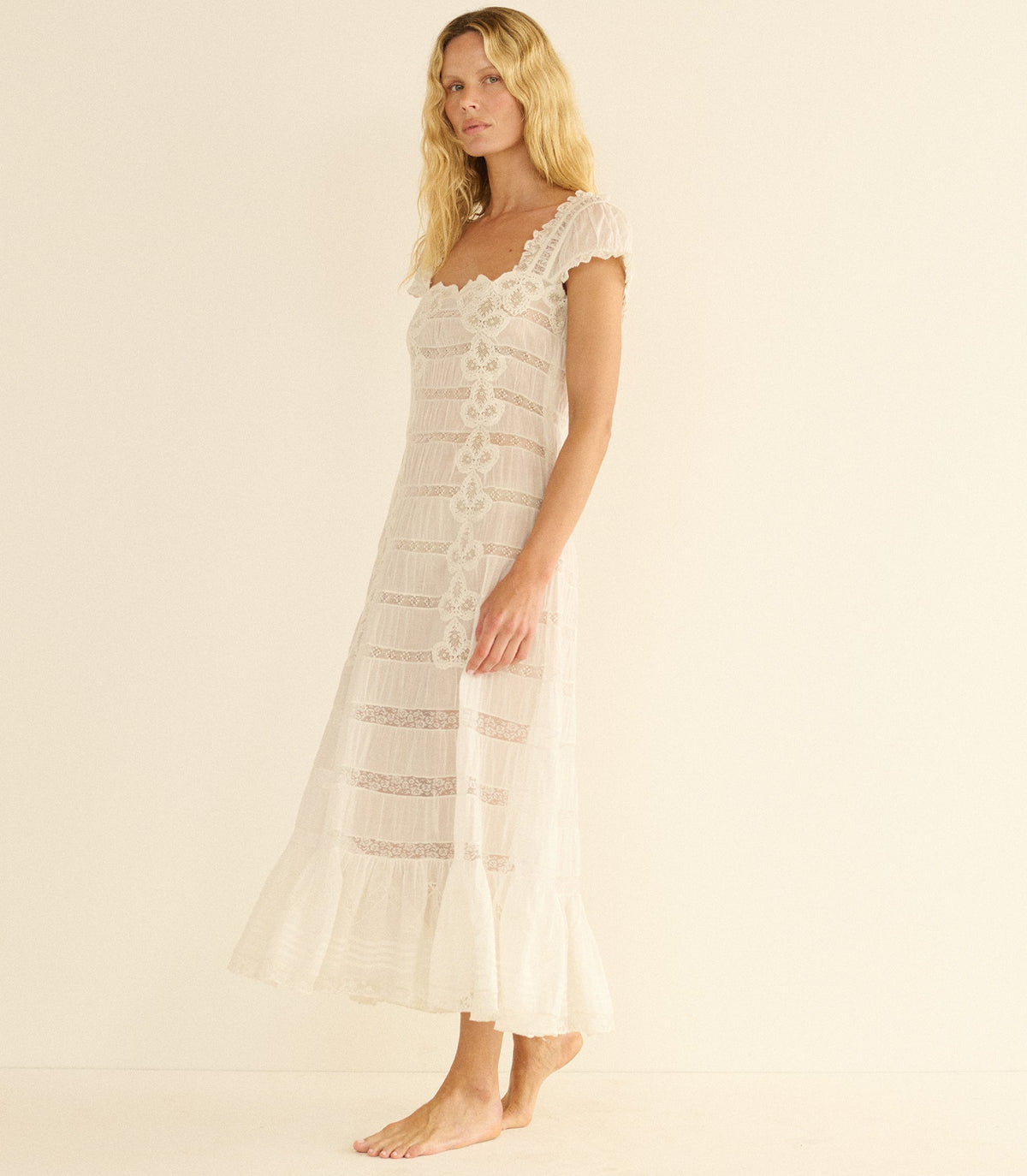 Adelaide Dress in Salt - view 3
