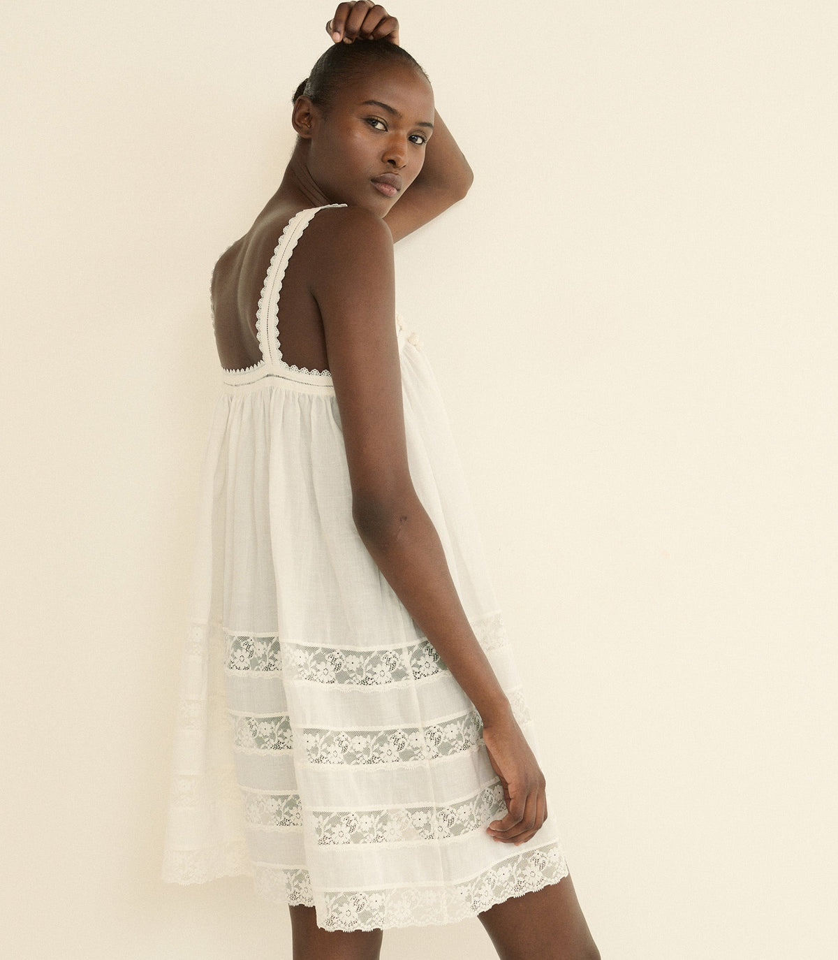 Aloise Dress in Salt - view 4
