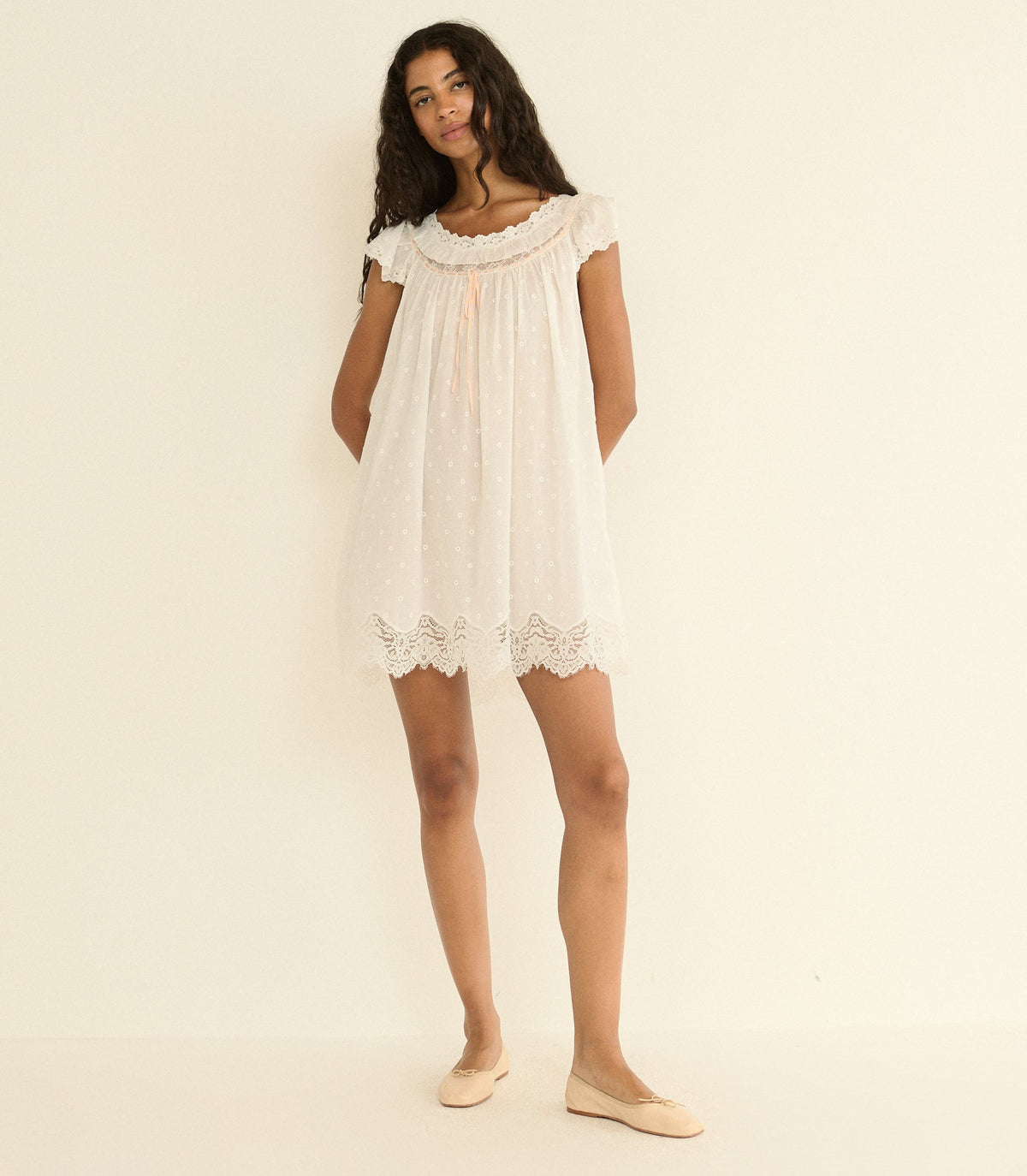 Amore Nightgown in Salt - view 3