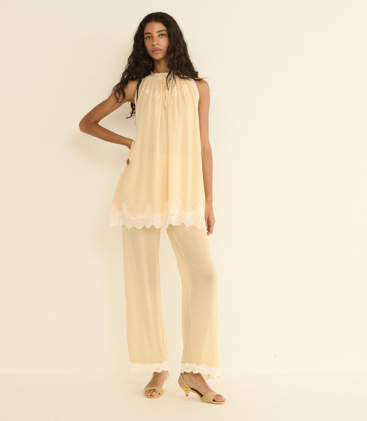 Avalon Dress in Shell - view 6