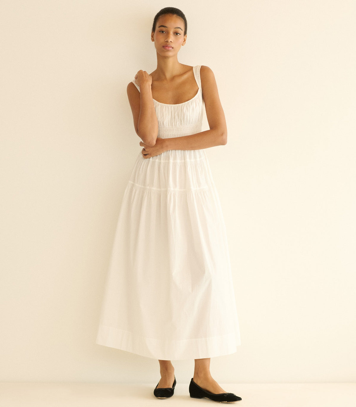 Clover Dress in Salt - view 3