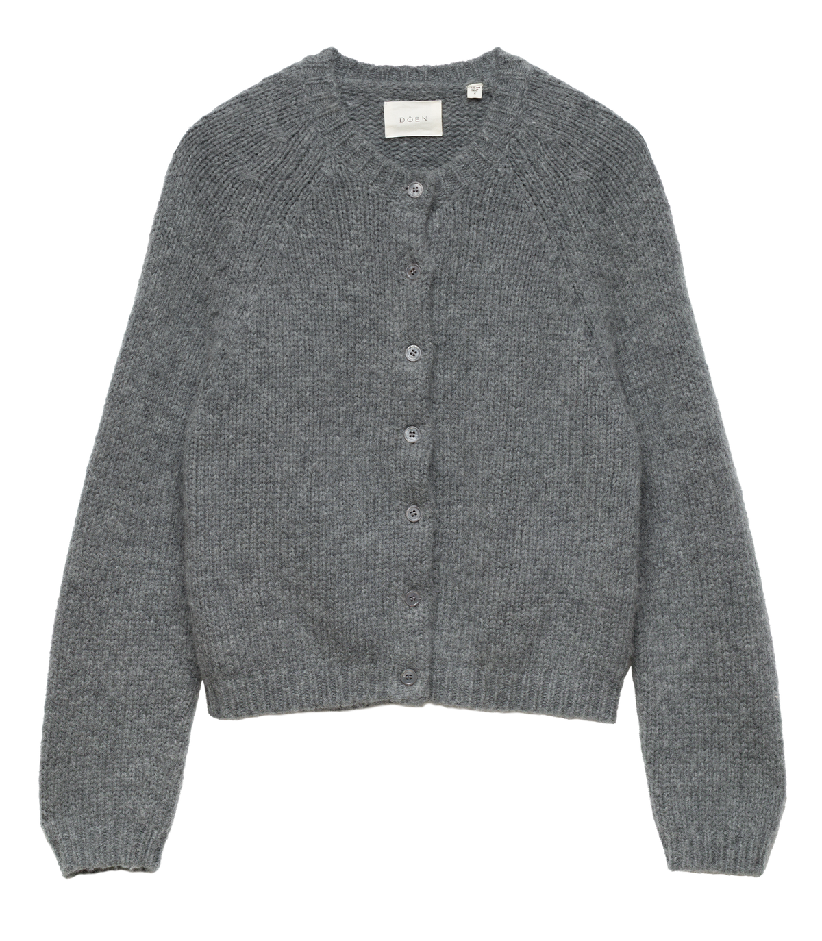 Darcy Cardigan in Charcoal Melange - view 8
