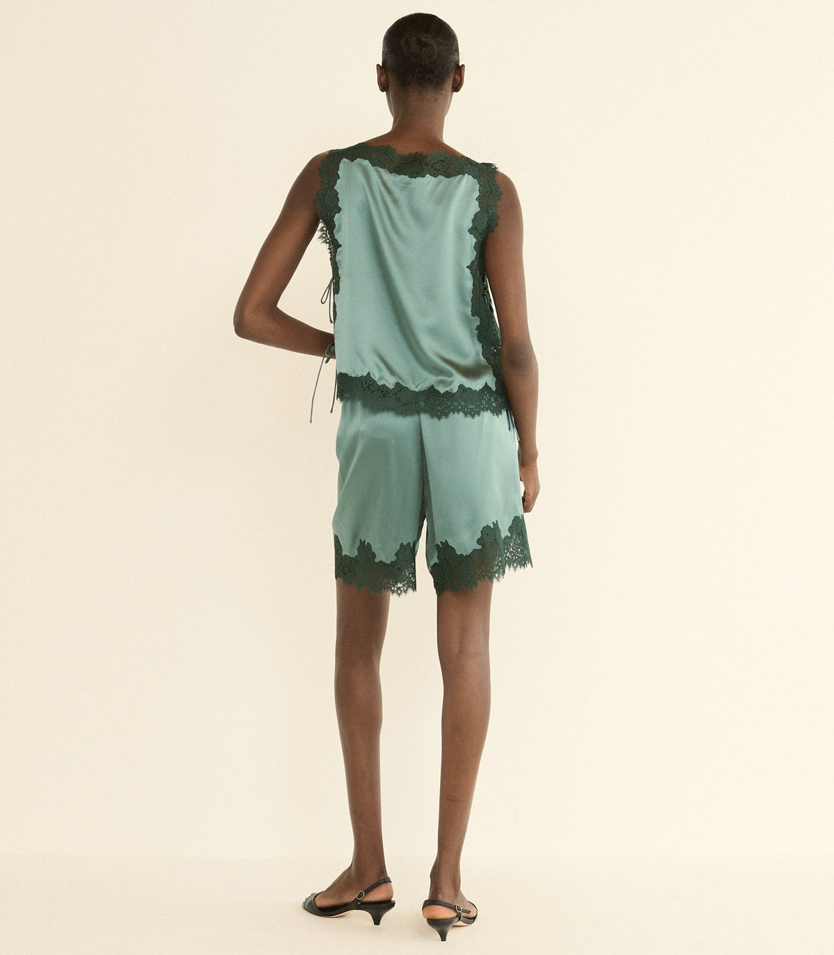 Evania Top in Dulac Green - view 4