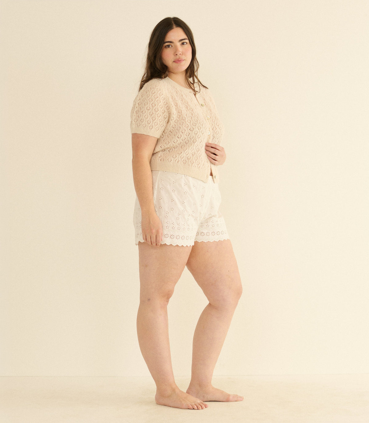 Evelyn Cardigan in Heather Dogwood - view 4