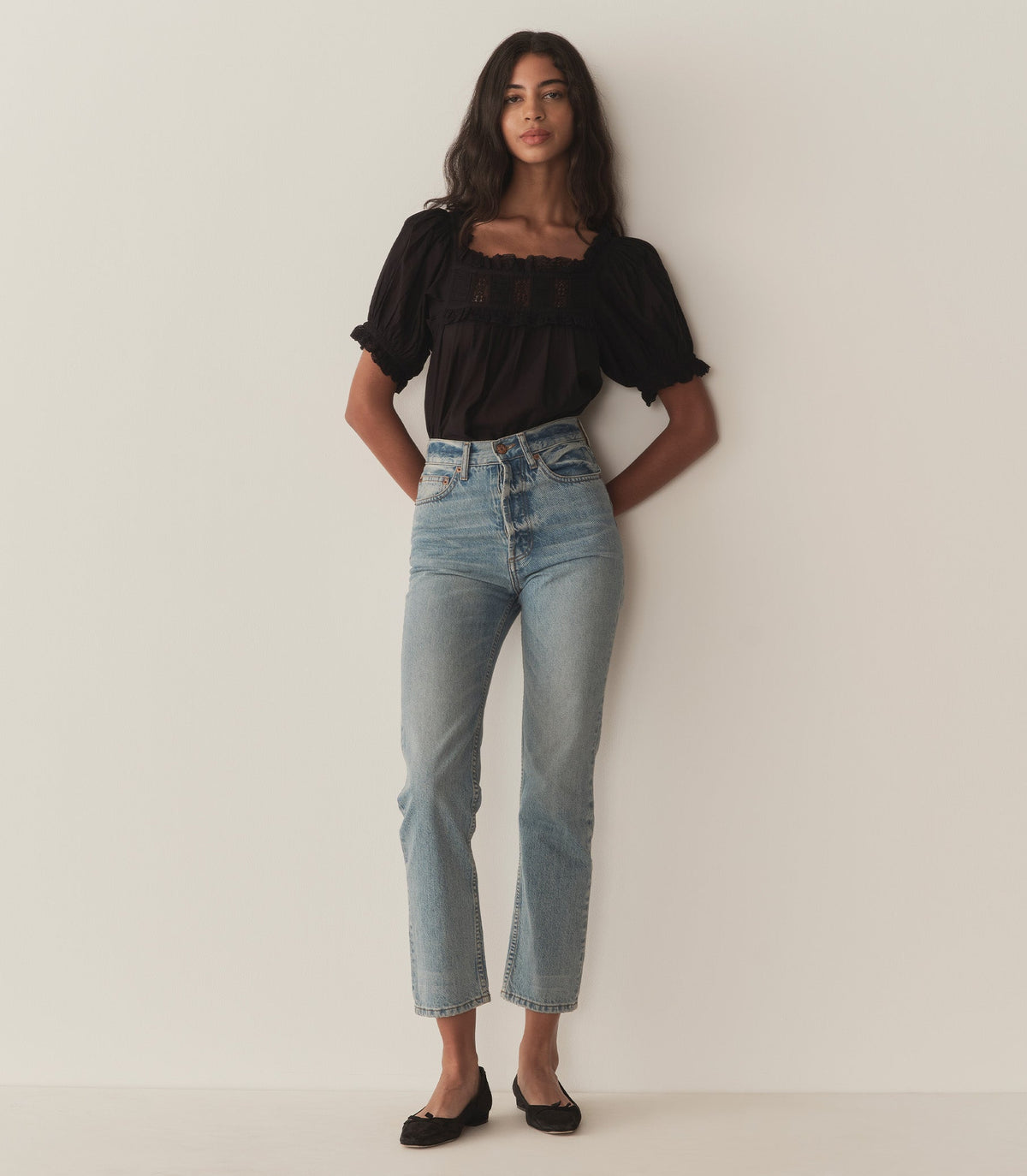 Frances Top in Black - view 2