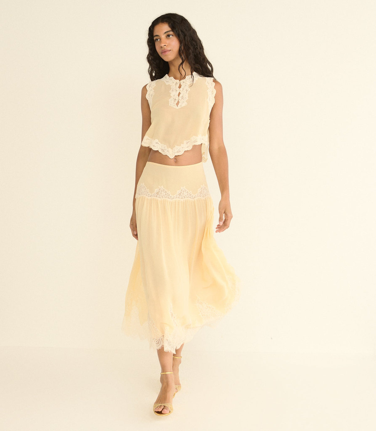 Giorgine Skirt in Shell - view 2