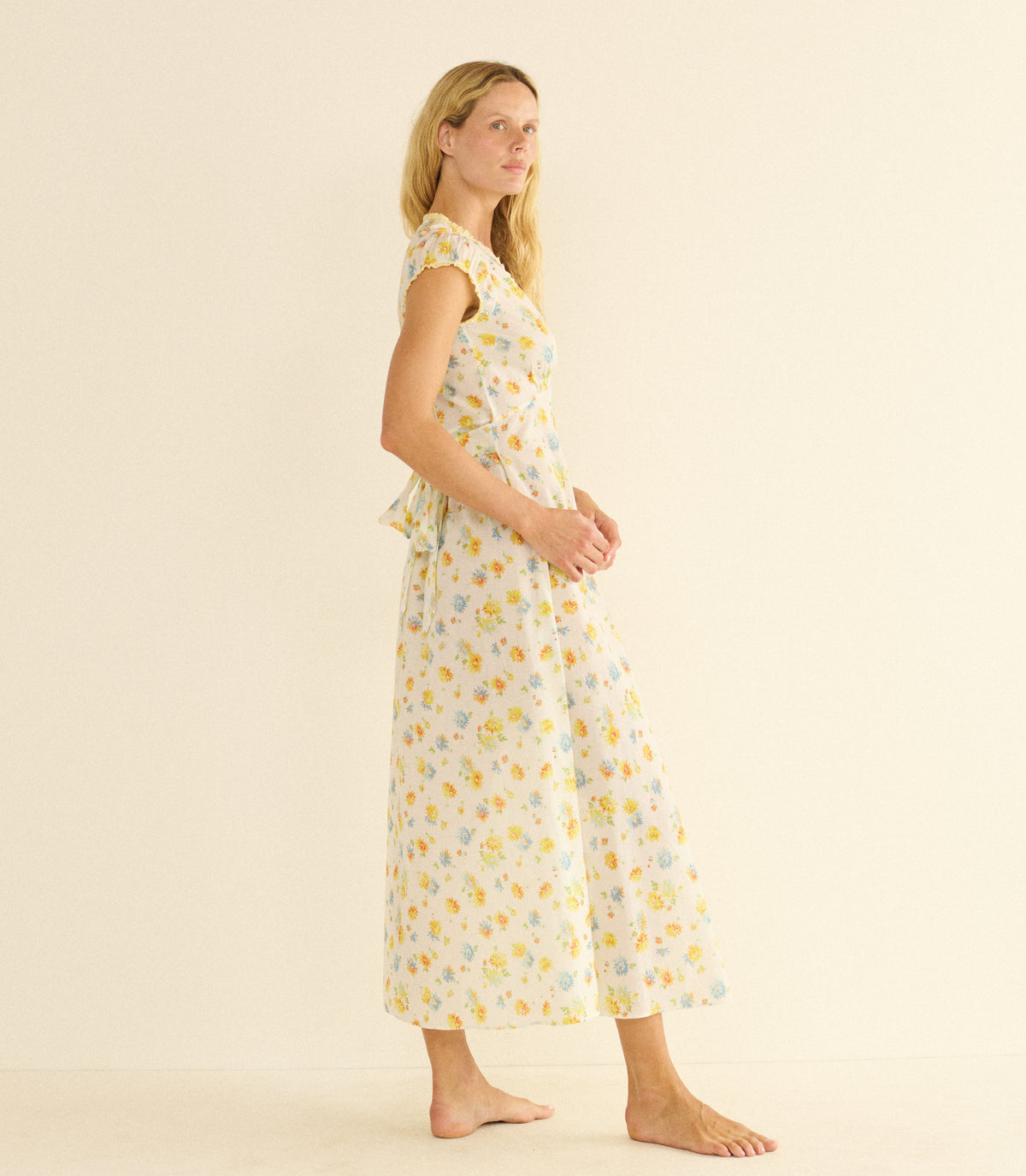 Helia Dress in Dahlia Floral - view 3