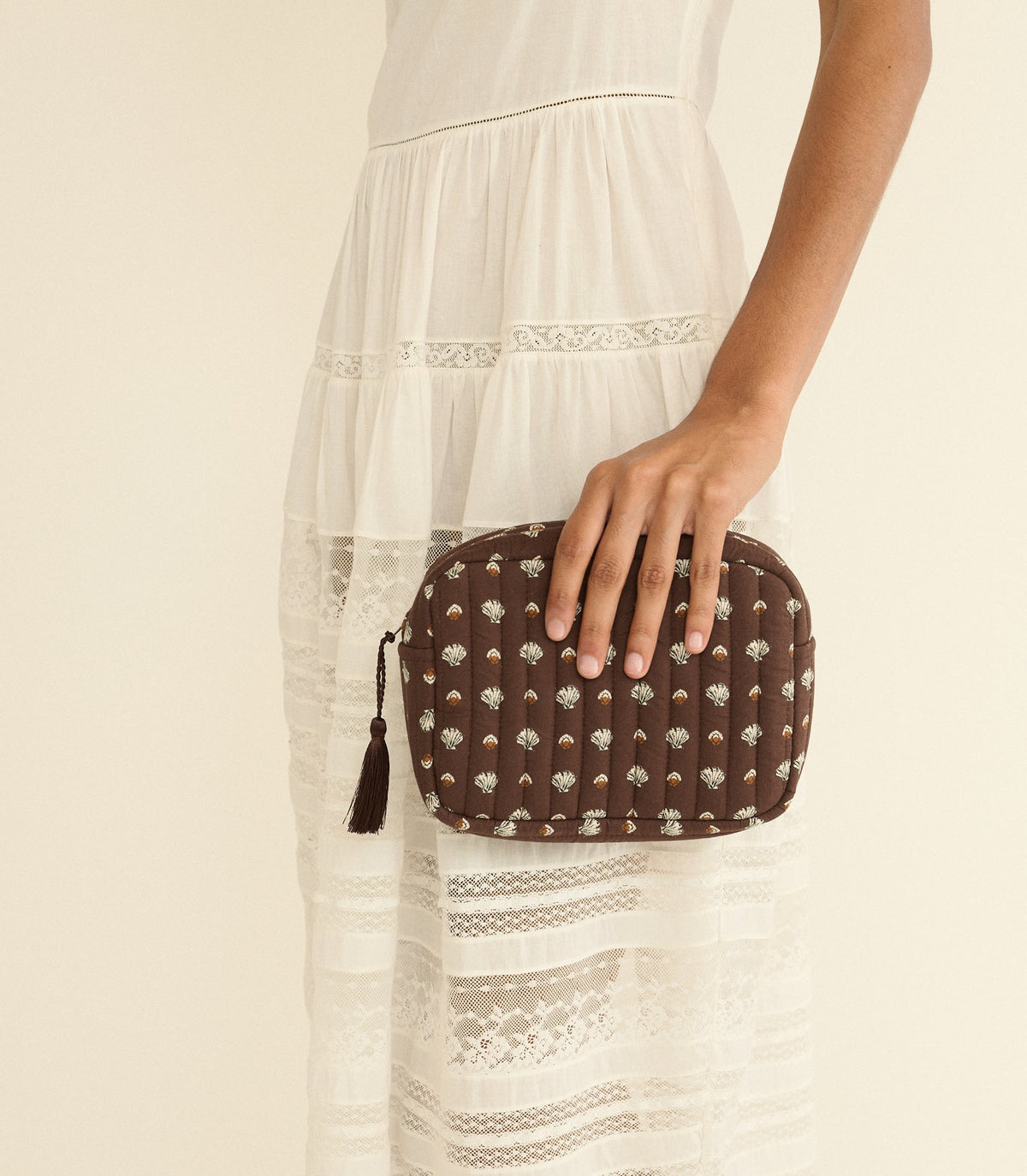Holloway Pouch in Terre Foulard de la Mer - view 2