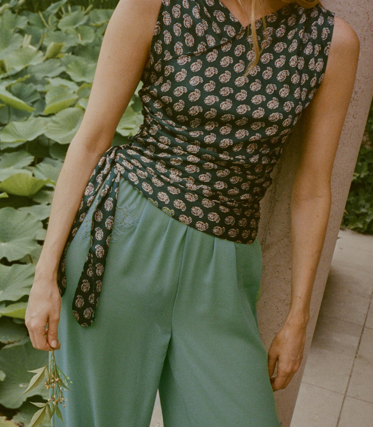 Janille Top in Chaumont Paisley - view 4