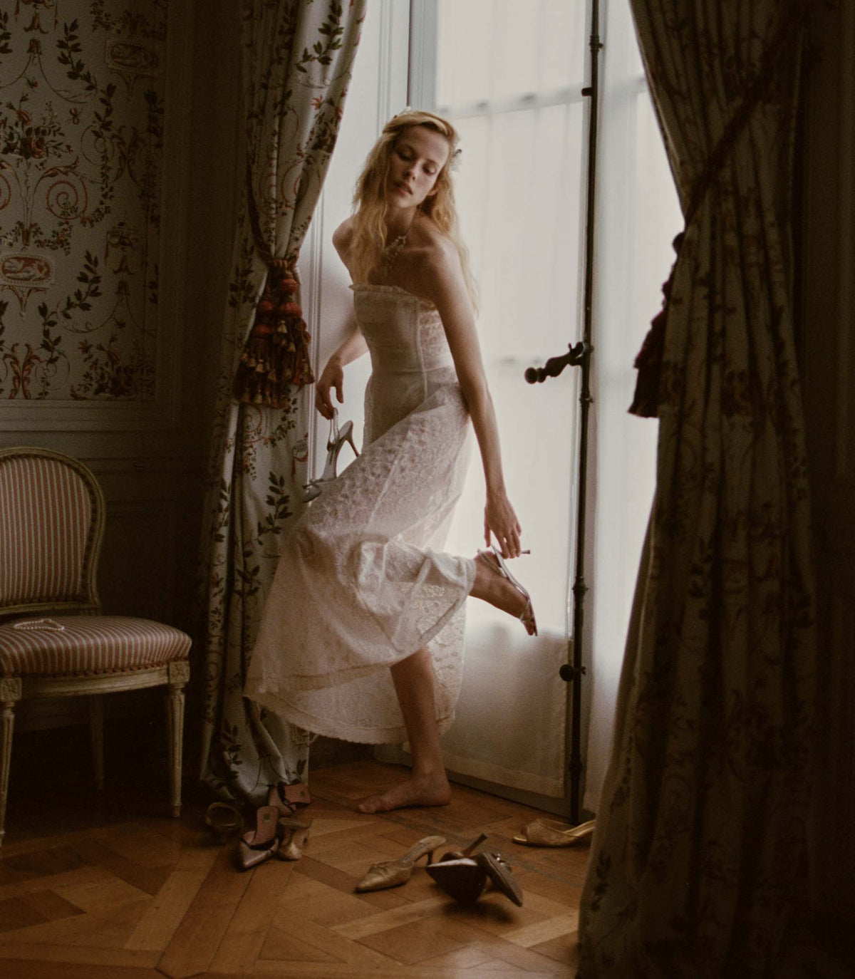 Josephine Anniversary Dress in Salt - view 4