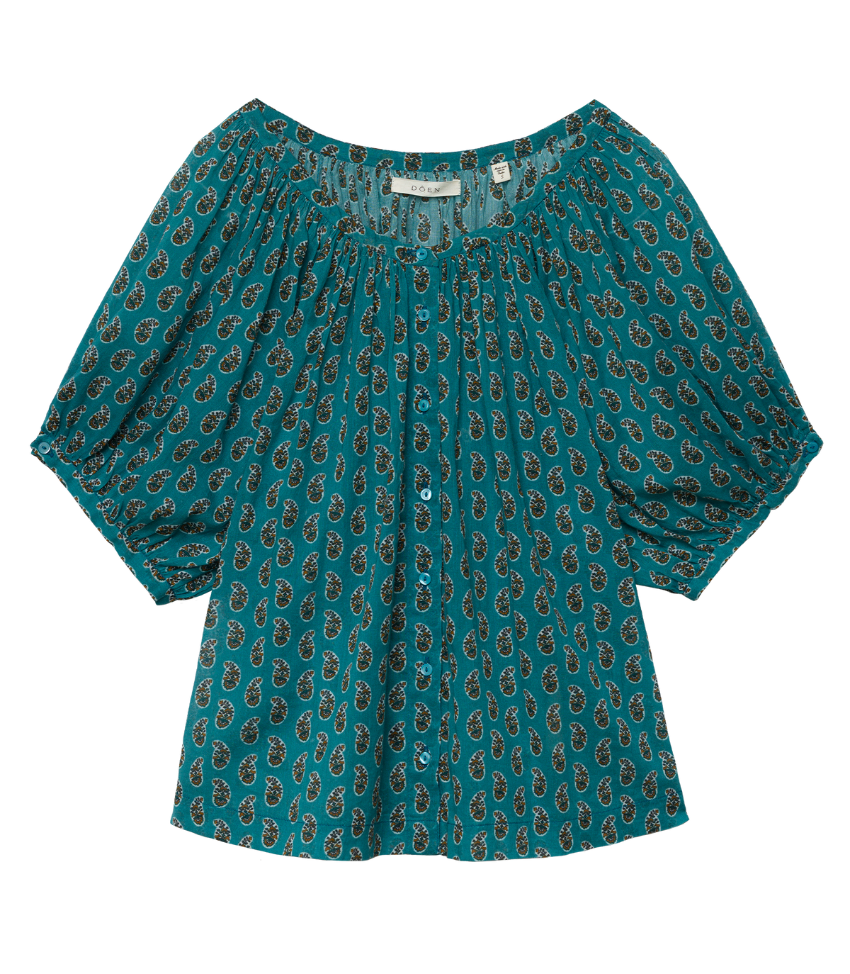 June Top in Alba Paisley - view 5