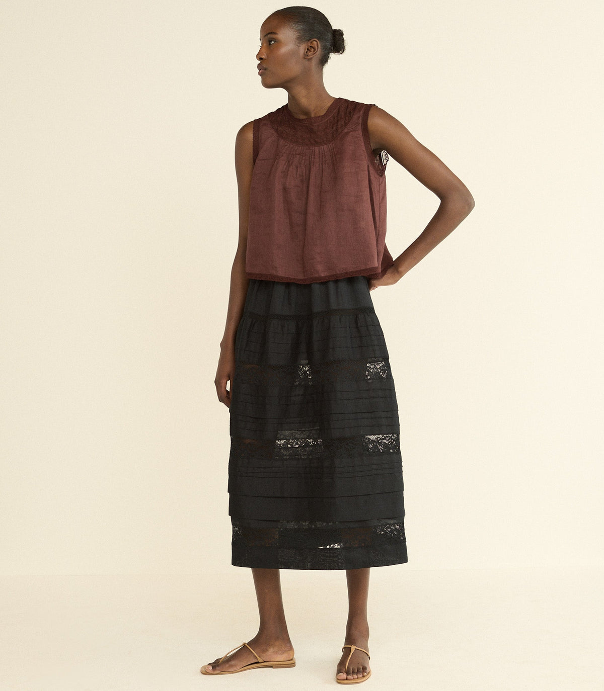Liletta Top in Dahlia - view 2