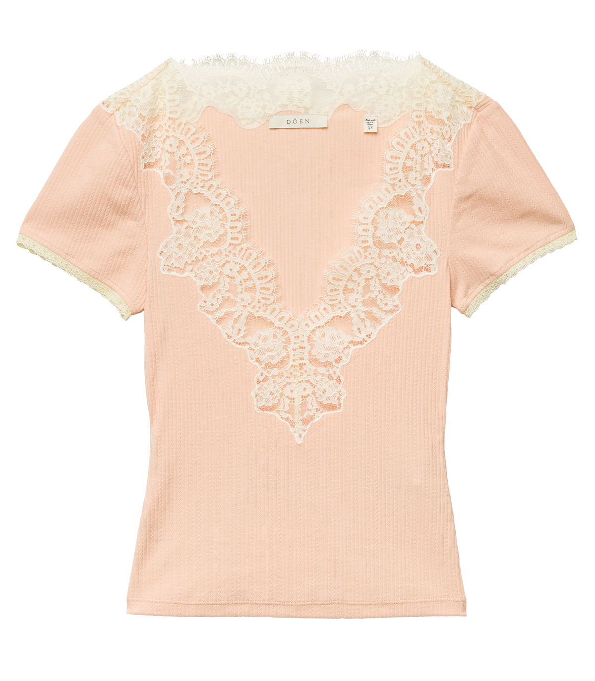 Nalia Tee in Light Peach Sorbet - view 9