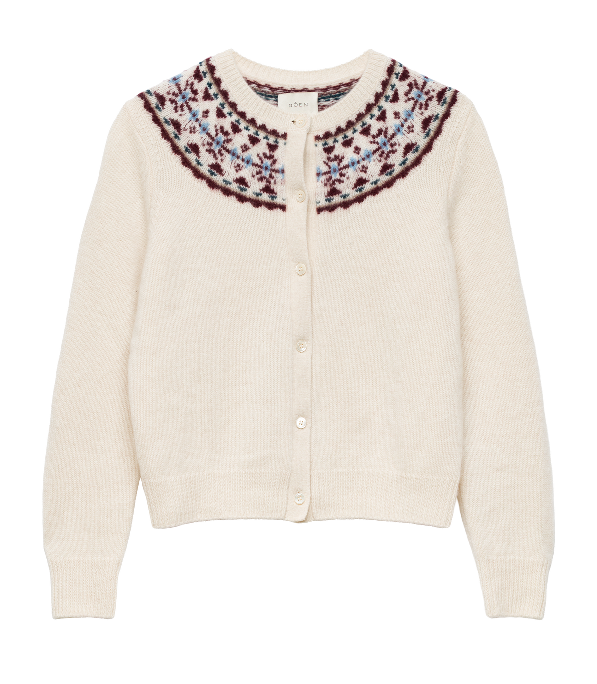 Olympe Cashmere Cardigan in Cottage - view 6