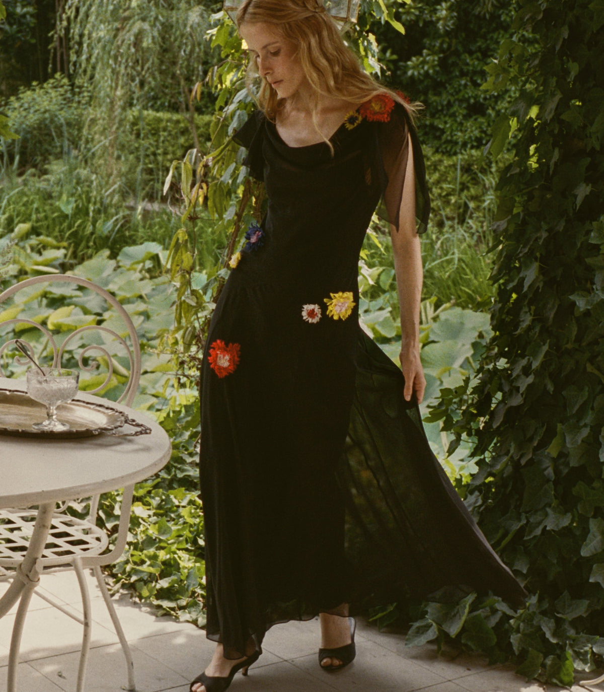 Orphina Dress in Black - view 6