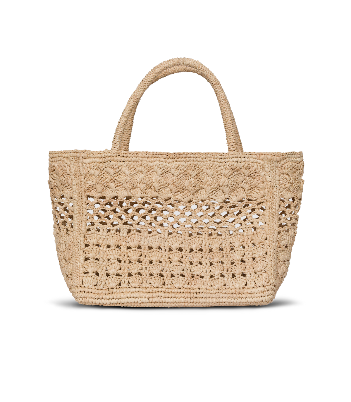 Pranzo Mini Tote in Natural Raffia - view 3