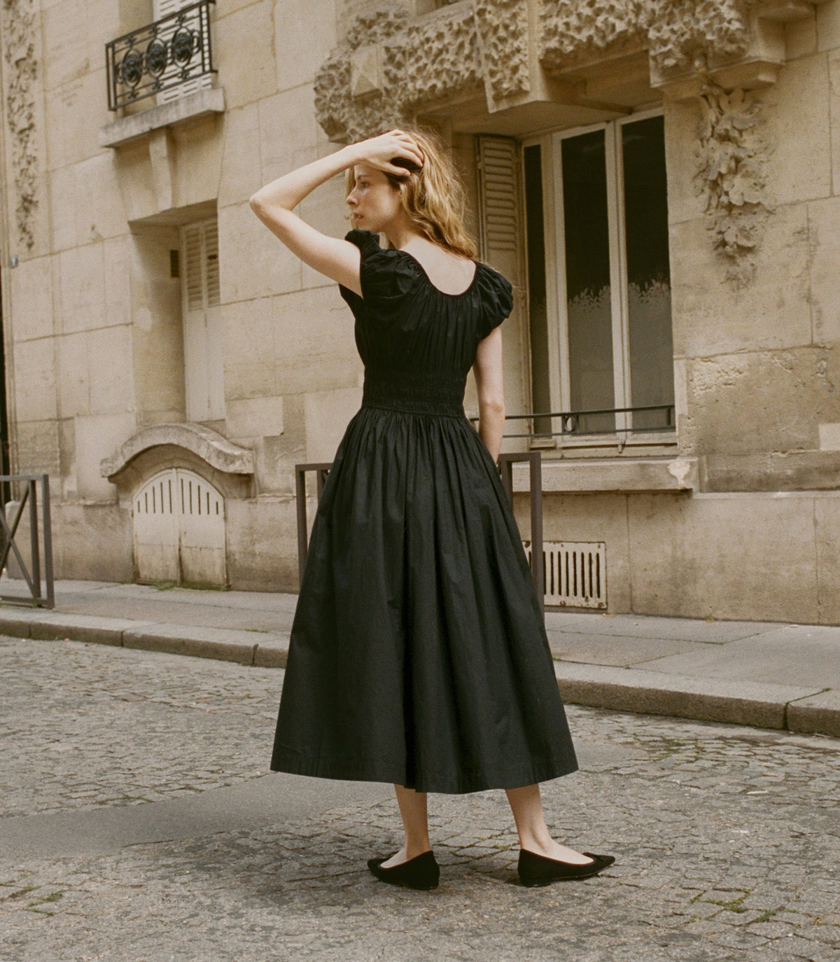 Quinn Dress in Black - view 6