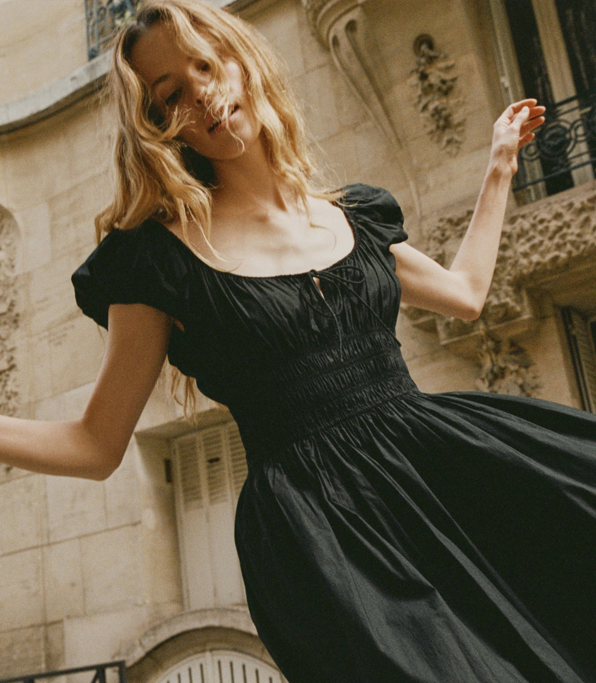 Quinn Dress in Black - view 5