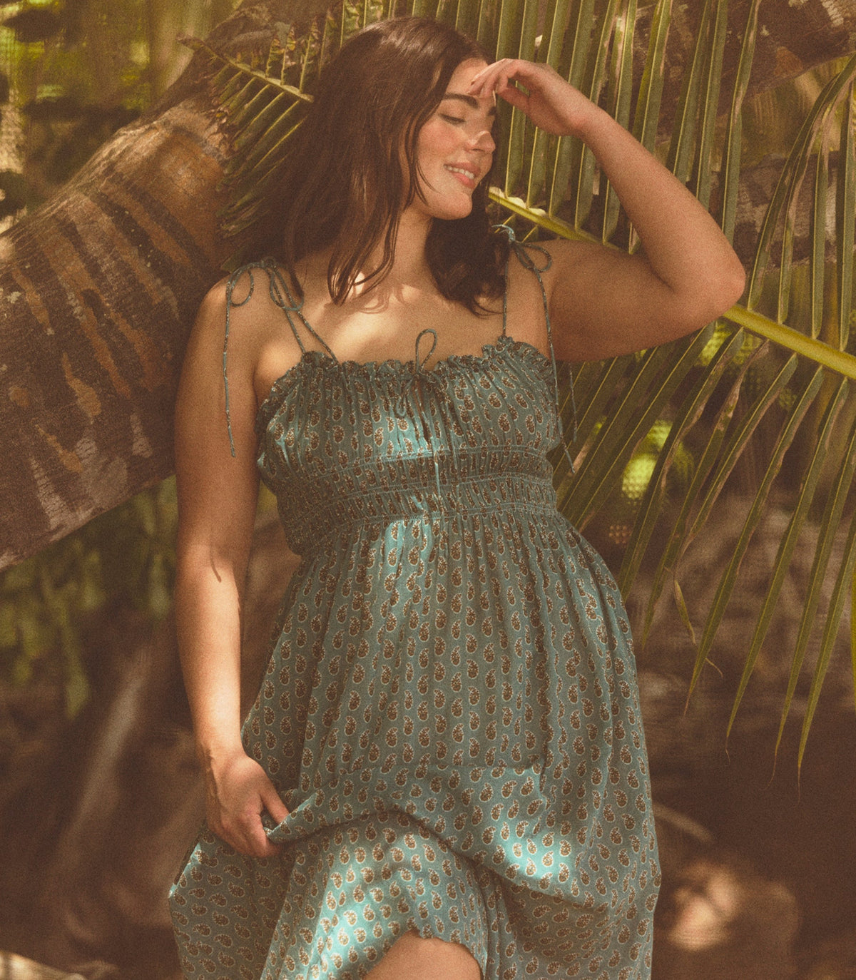 Rhoda Dress in Alba Paisley - view 2