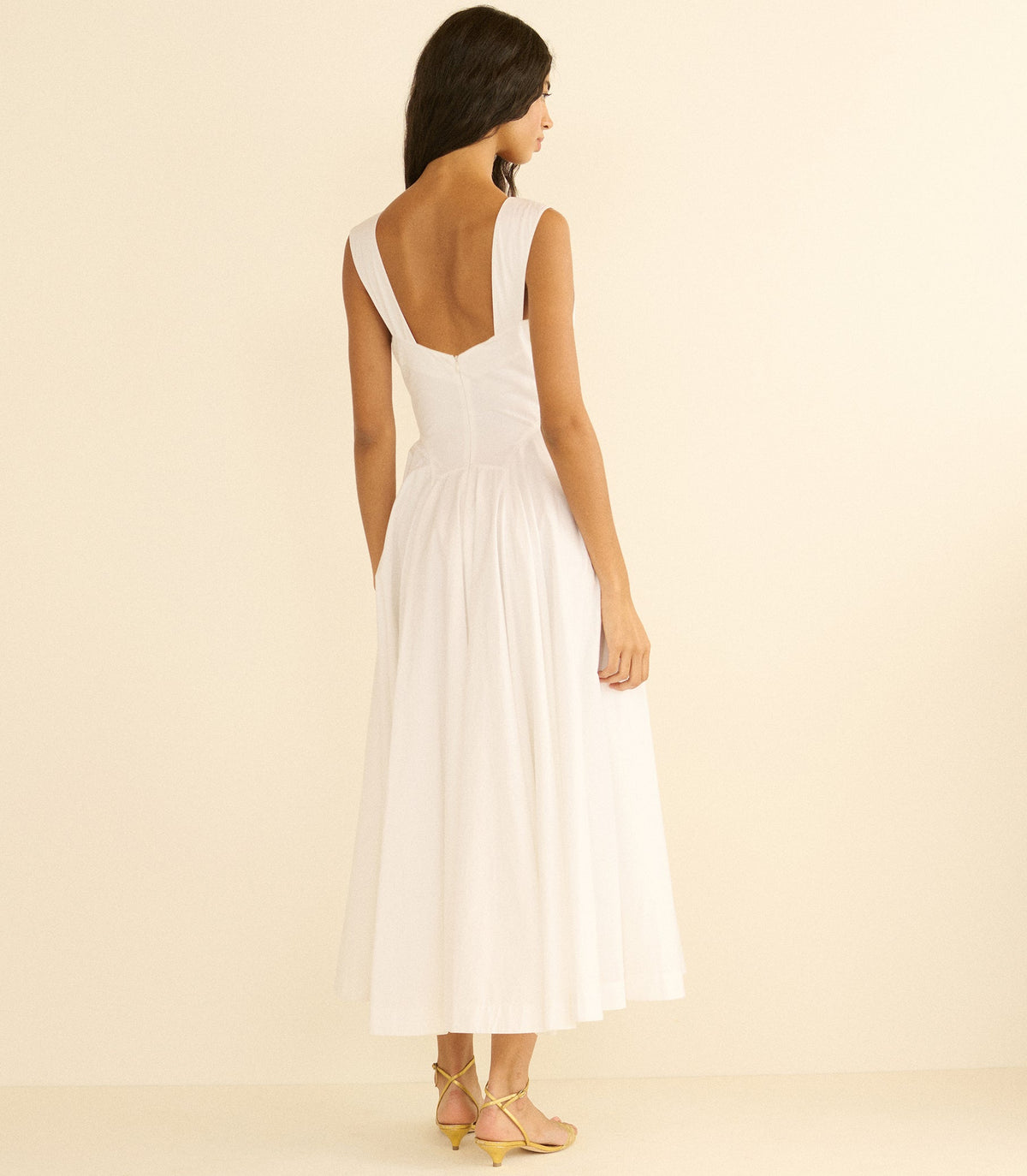 Rivière Dress in Salt - view 5