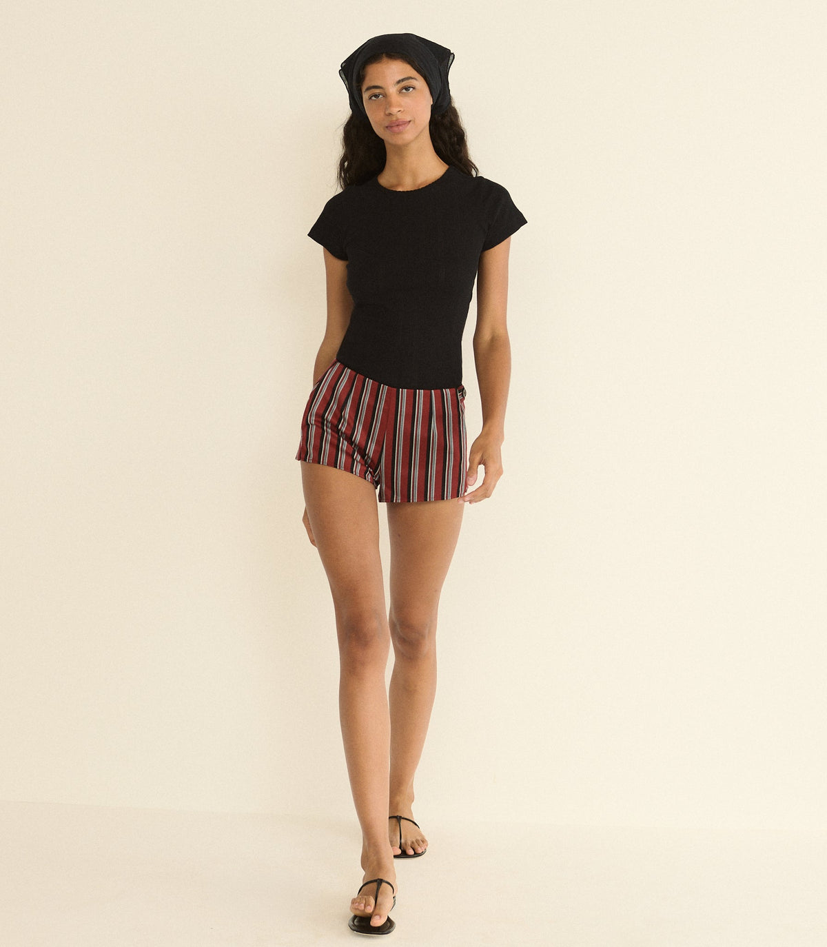 Rocco Short in Tremezzo Stripe - view 4