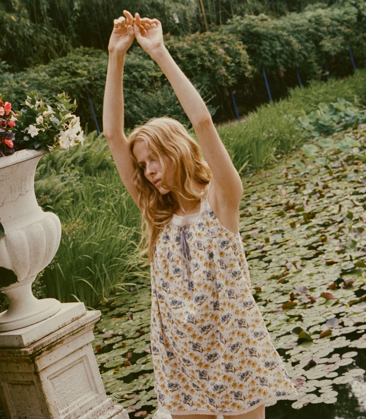 Sirona Dress in Narcissus Bloom - view 3