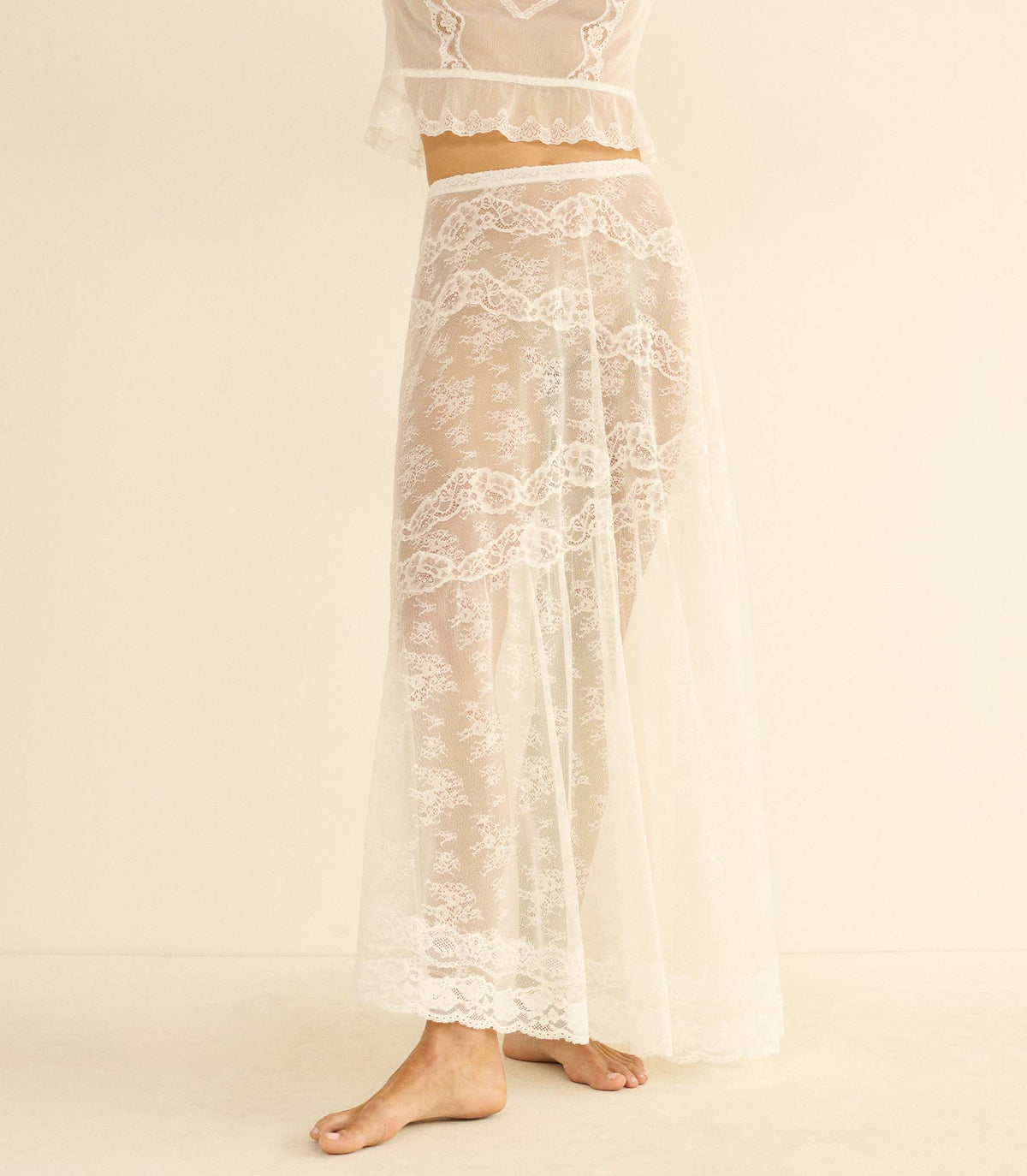 Victoriana Skirt in Salt - view 5