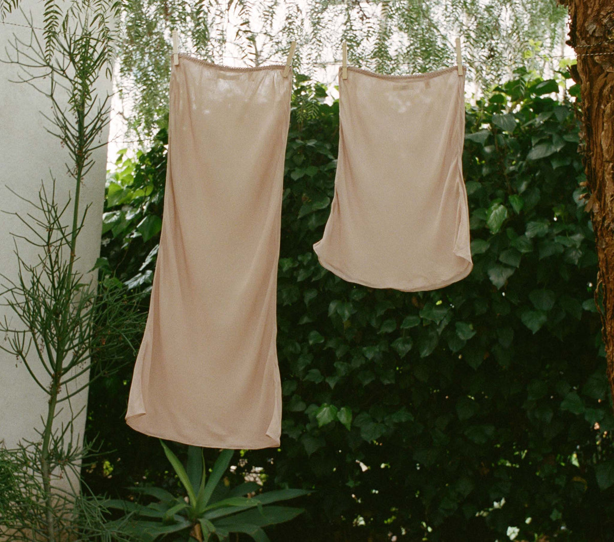 Mini Skirt Slip in Conch - view 1