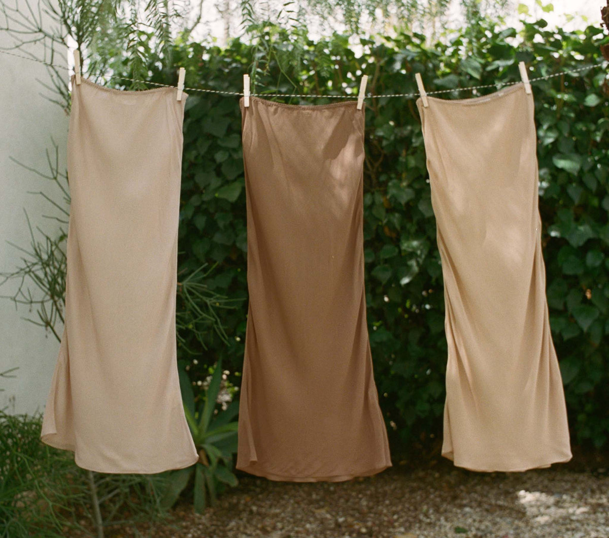 Long Skirt Slip in Conch - view 3