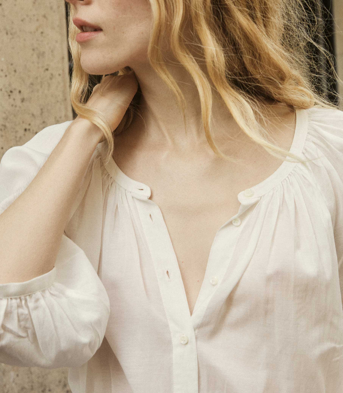 Jiana Top in Salt - view 2