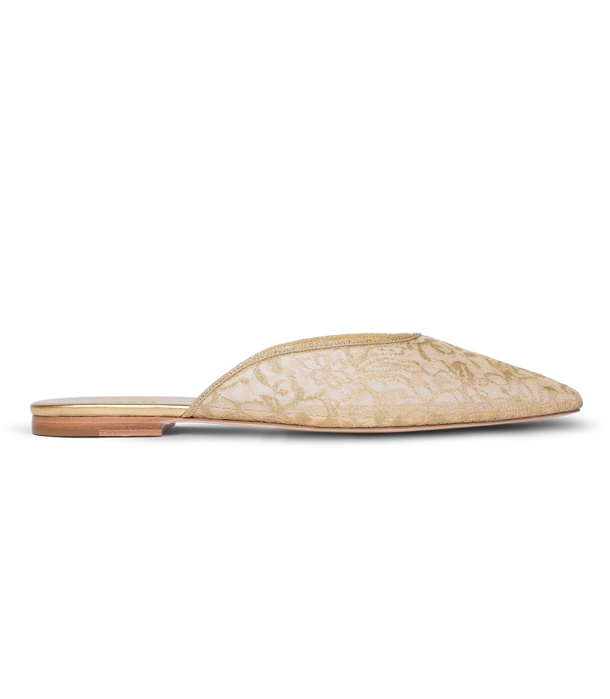 Adair Slide in Gold Lace - view 5