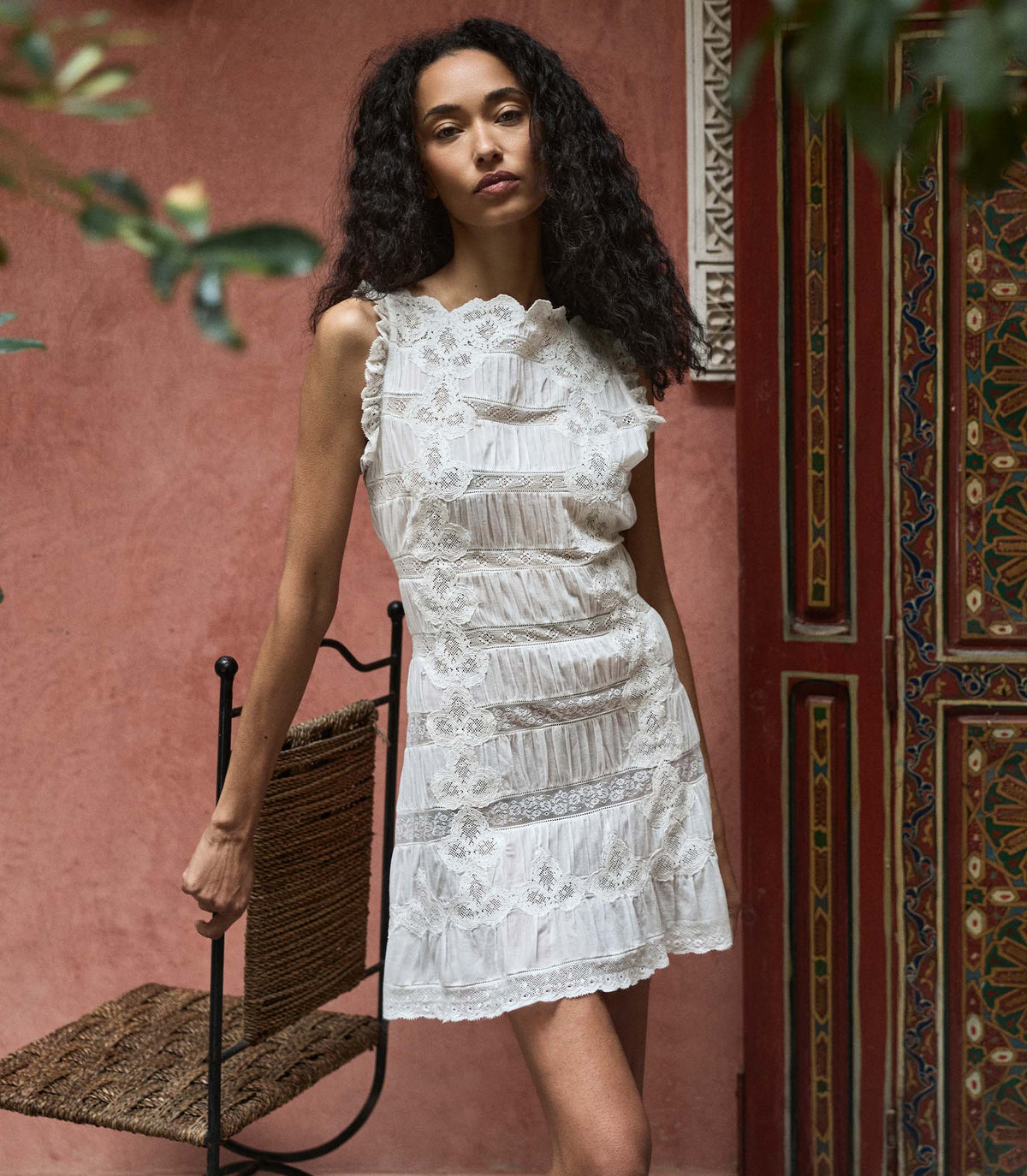 Adrienne Dress in Salt - view 3