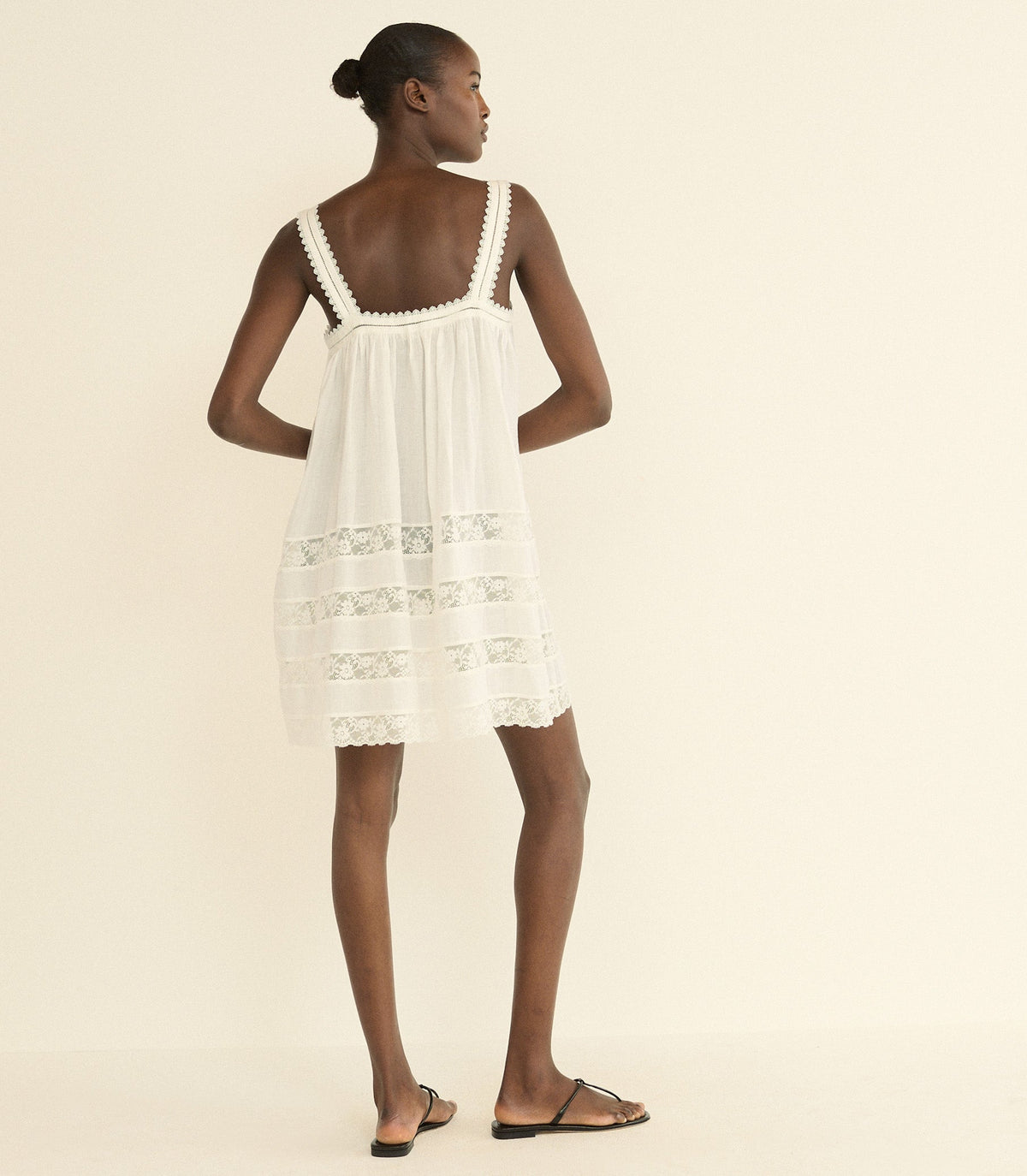 Aloise Dress in Salt - view 5
