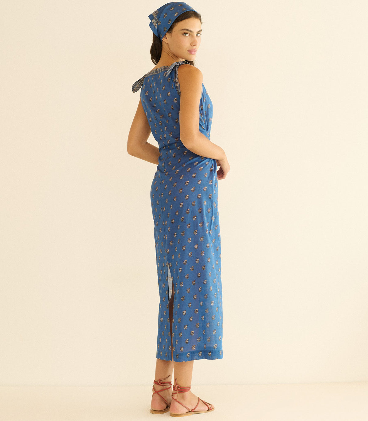 Amorette Dress in Eartha Paisley - view 4