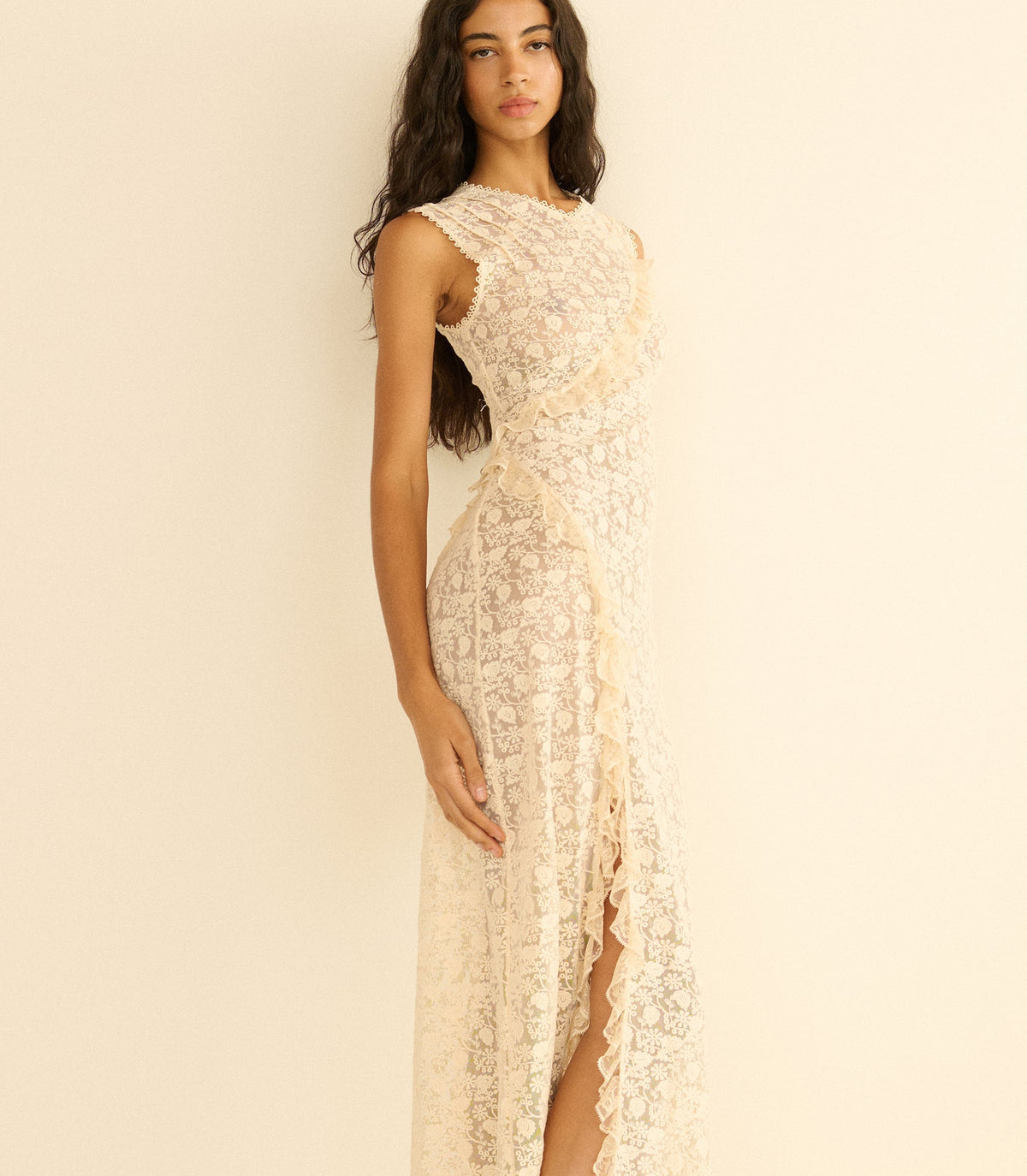 Anabelia Dress in Soft Camellia - view 4