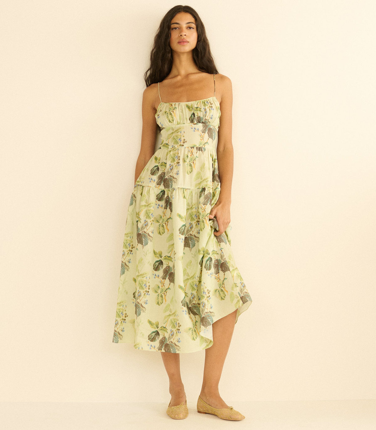 Benoit Dress in Floraison de Mûres - view 1