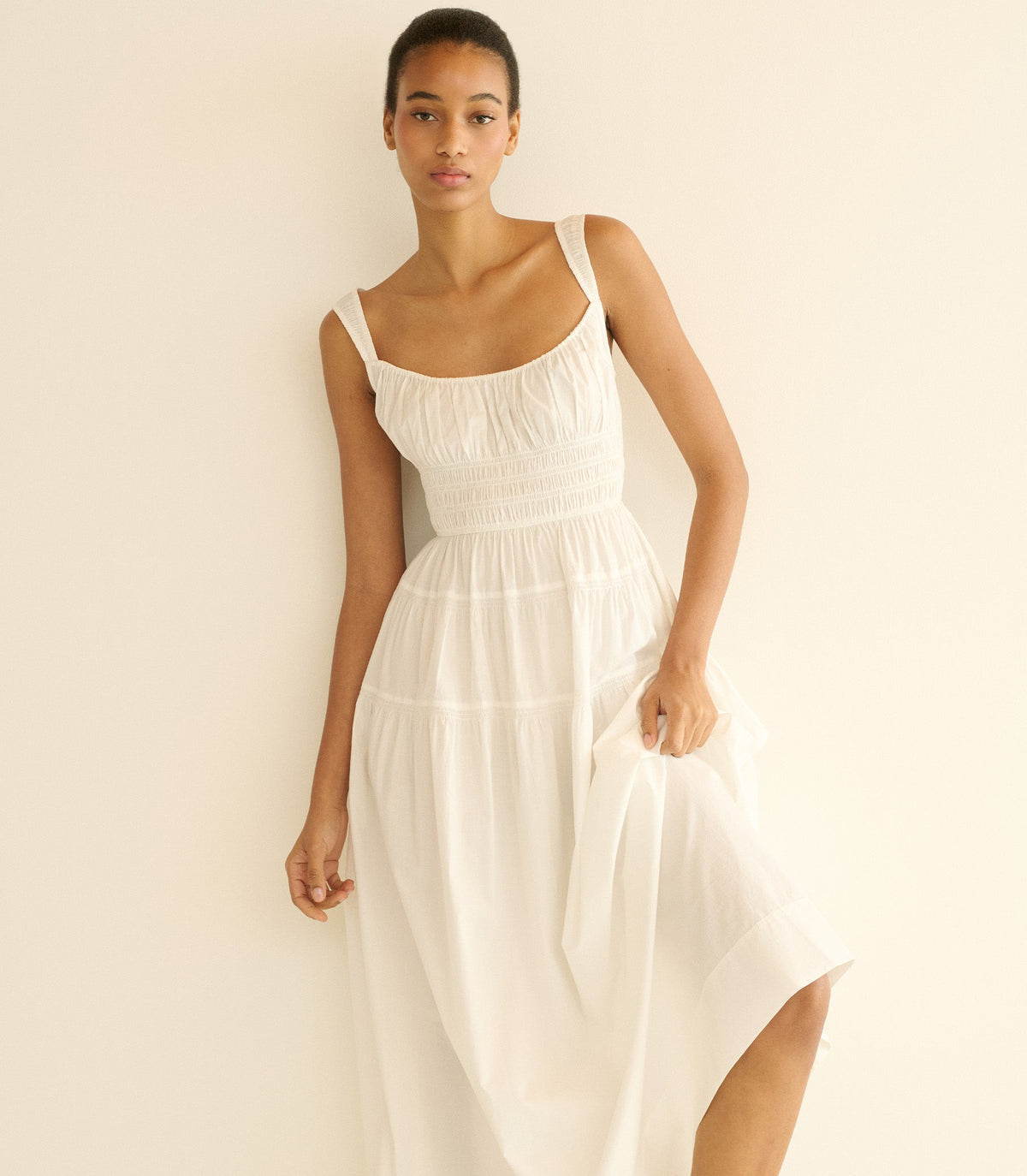 Clover Dress in Salt - view 1