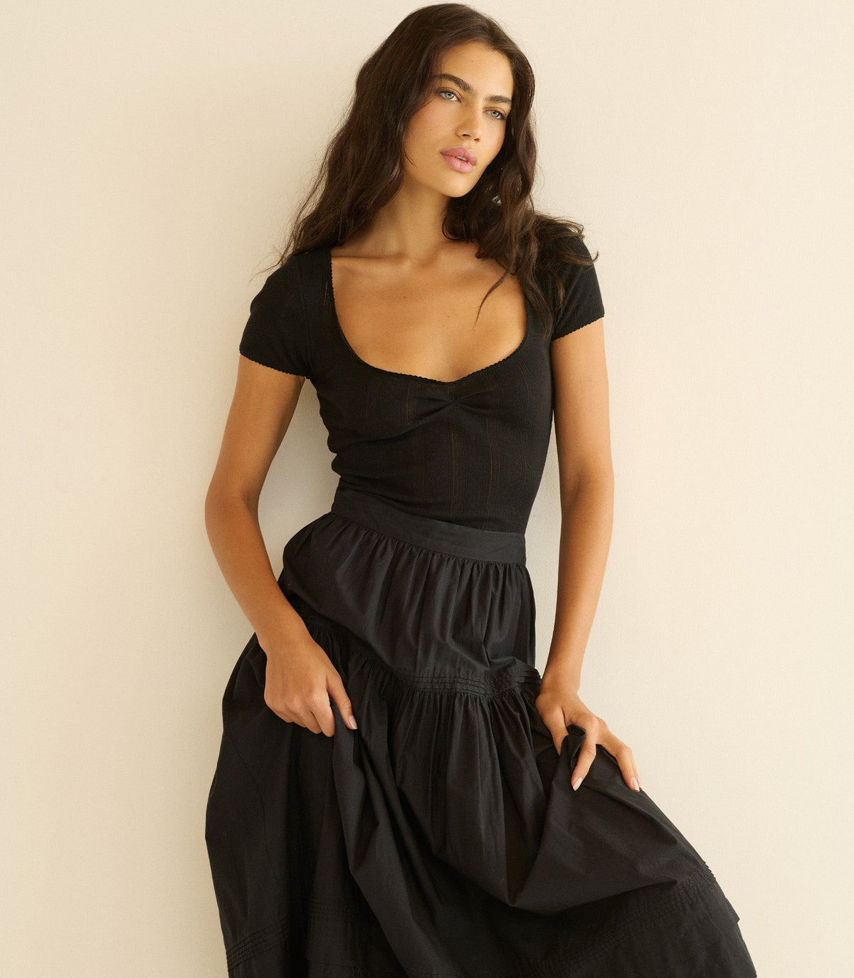 Coleta Bodysuit in Black - view 2