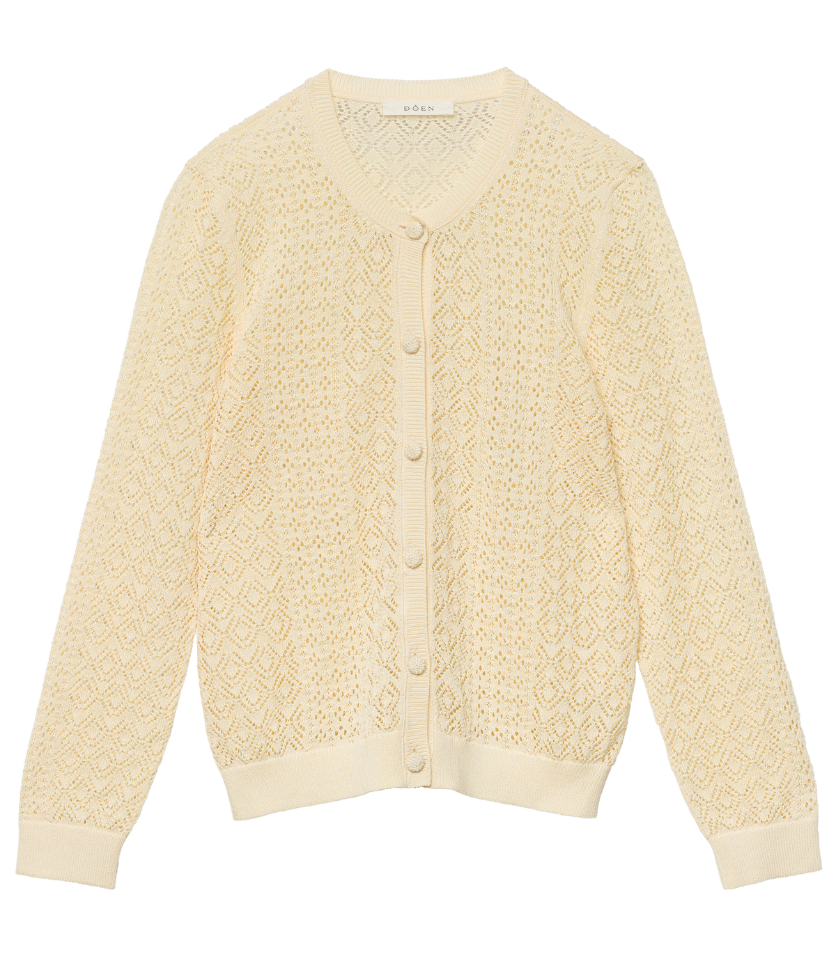 Diane Cardigan in Vanilla - view 6