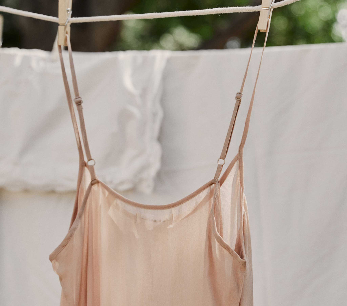 Short Scoop Neck Slip in Conch - view 3