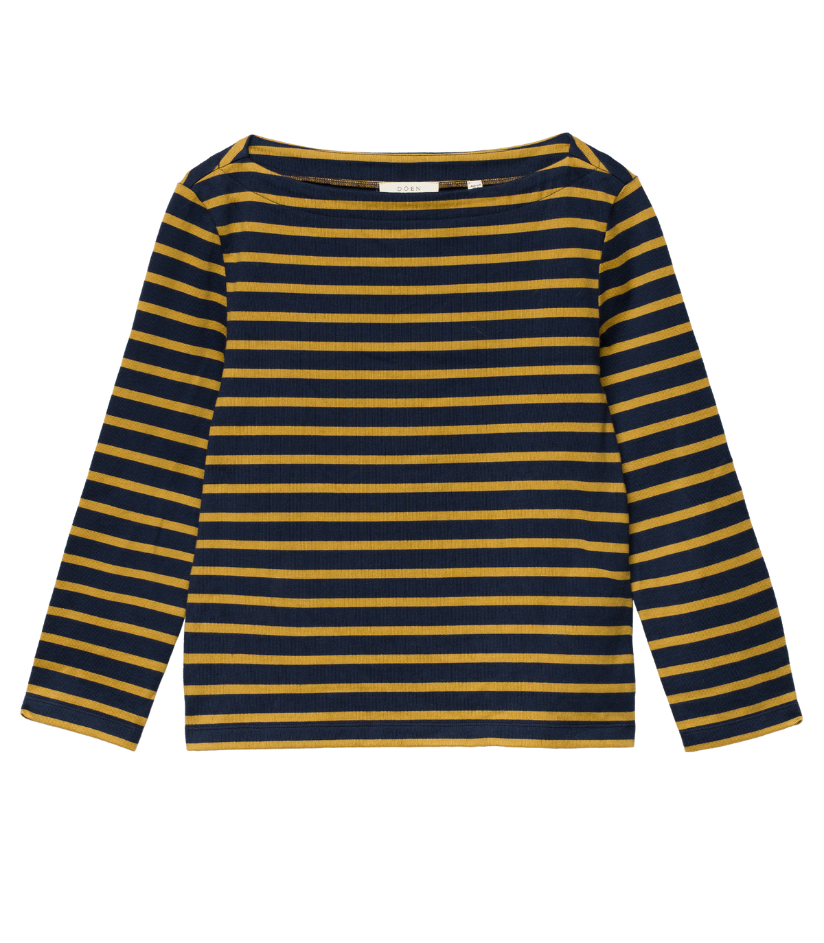 Donnie Tee in Navy Breton Stripe - view 8