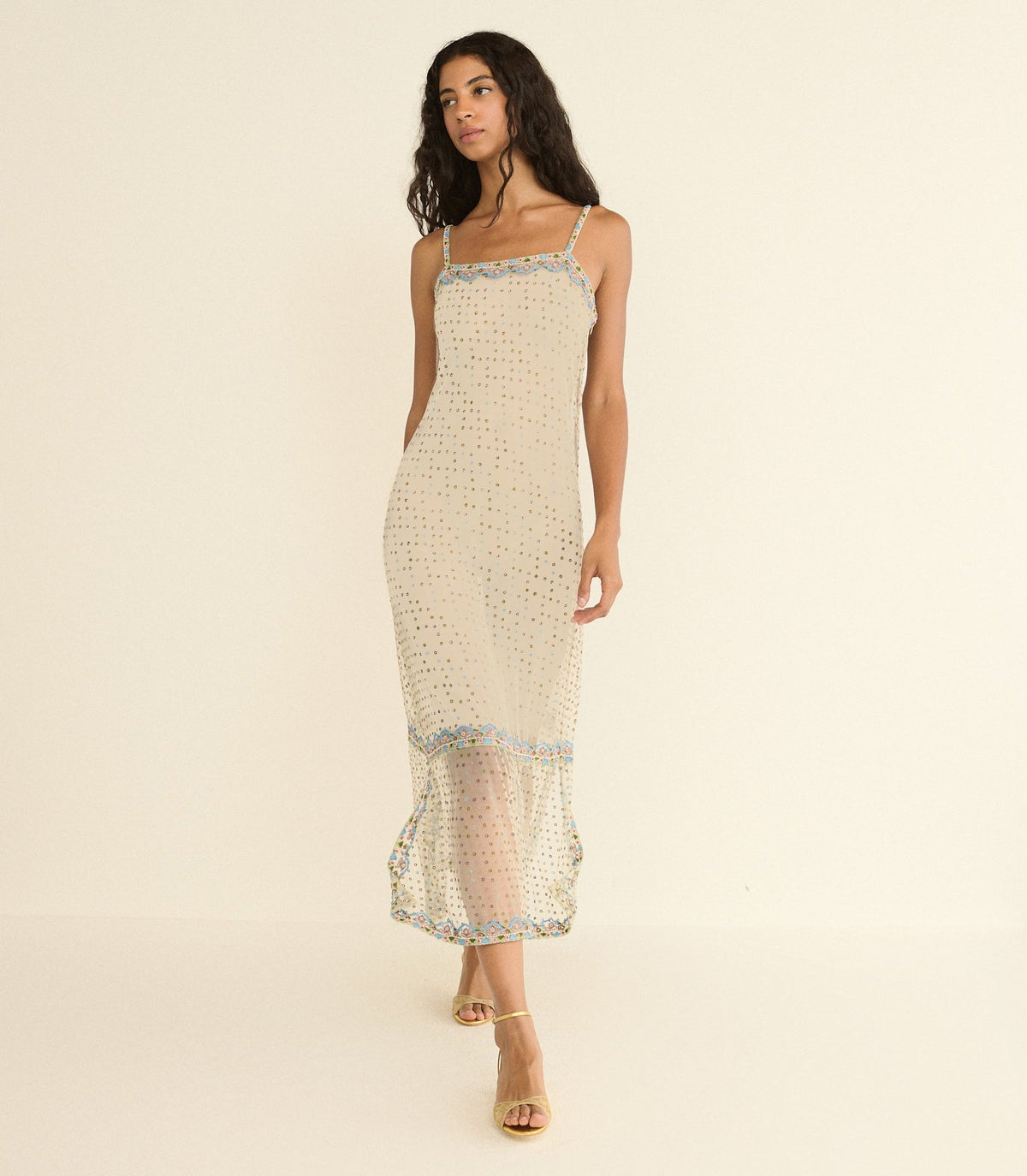 Elida Dress in Candlelight - view 1