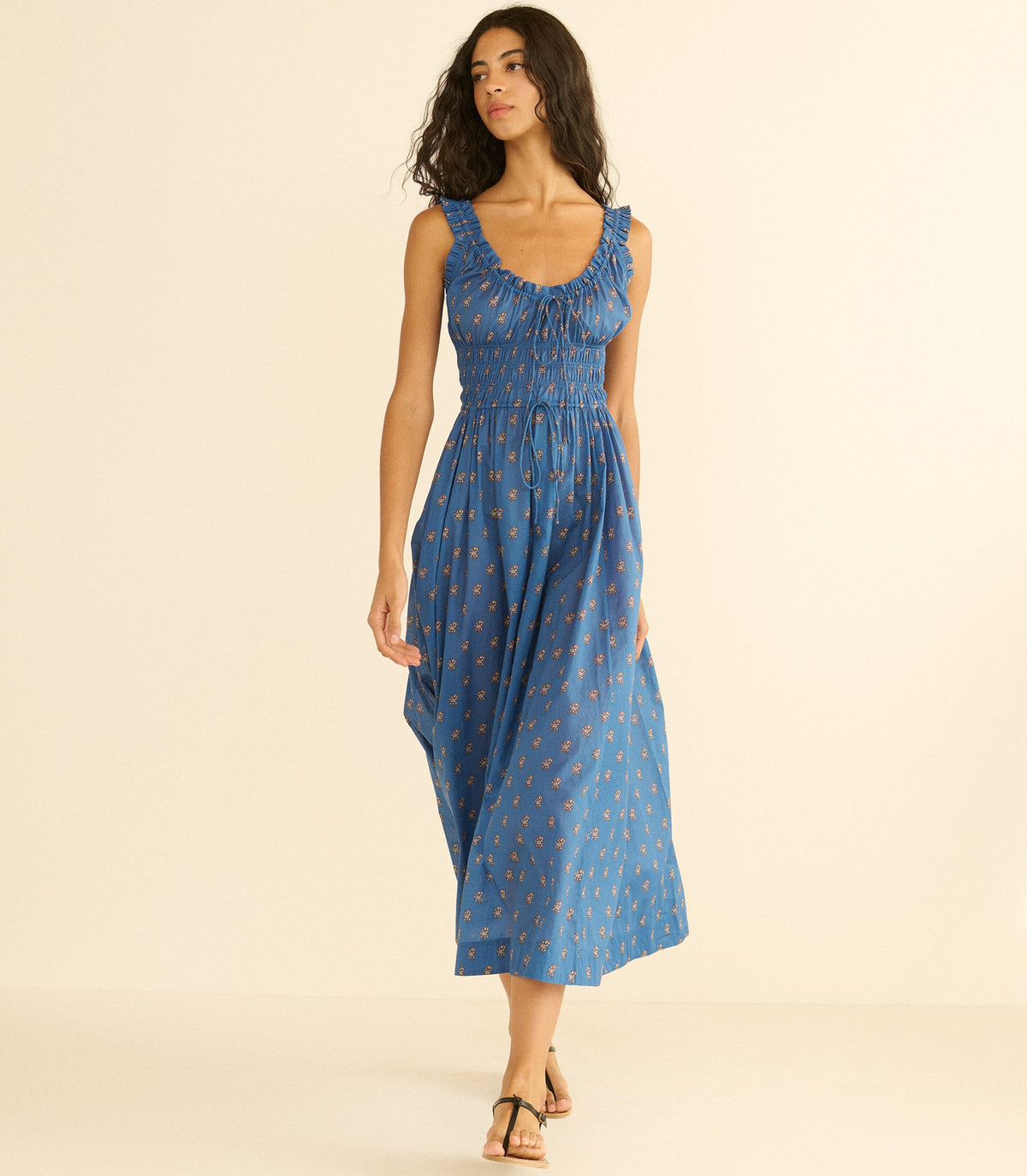 Emmaretta Dress in Eartha Paisley - view 4