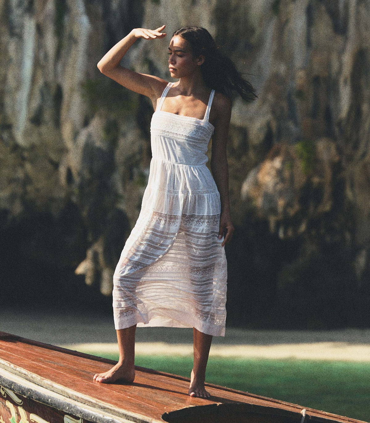 Esmée Dress in Salt - view 2