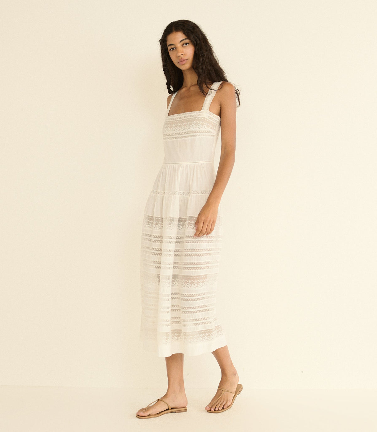 Esmée Dress in Salt - view 6