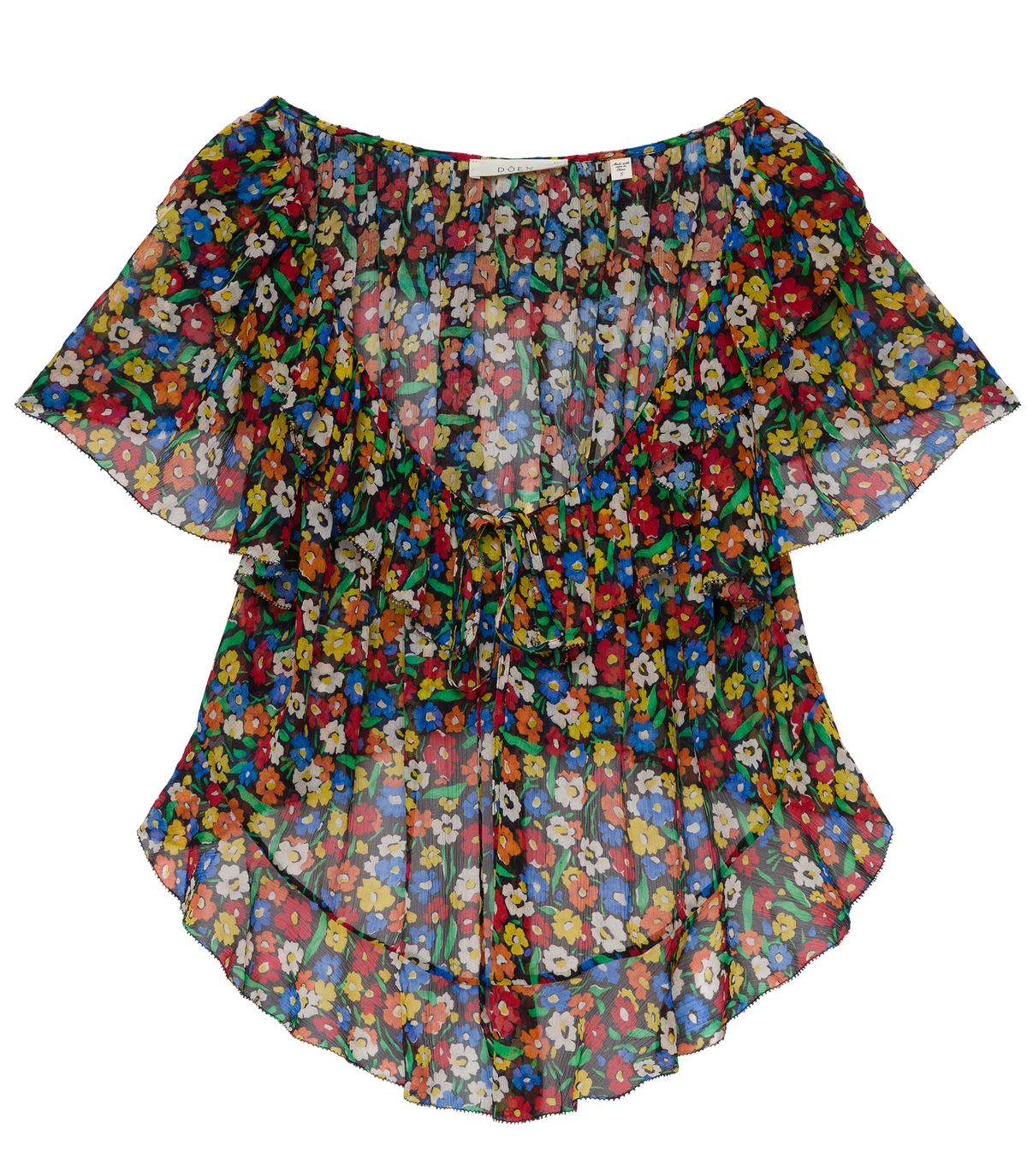 Floriette Top in Begonia Blossom - view 4