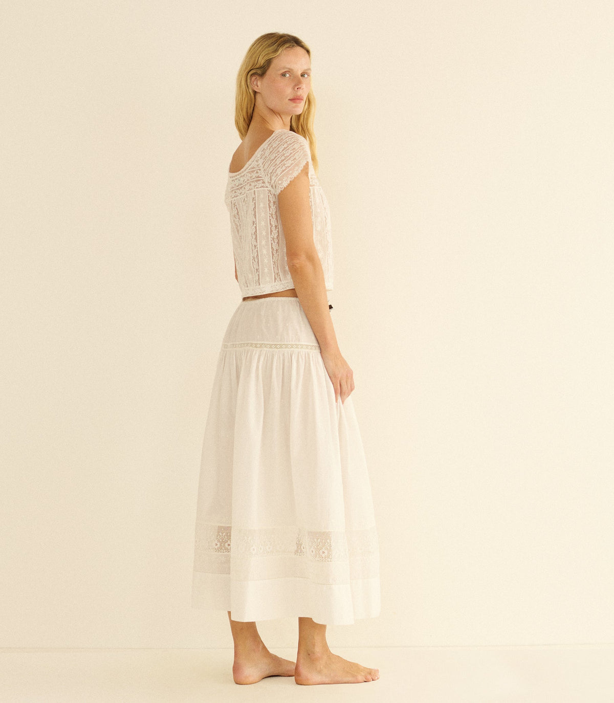 Greta Top in Salt - view 3