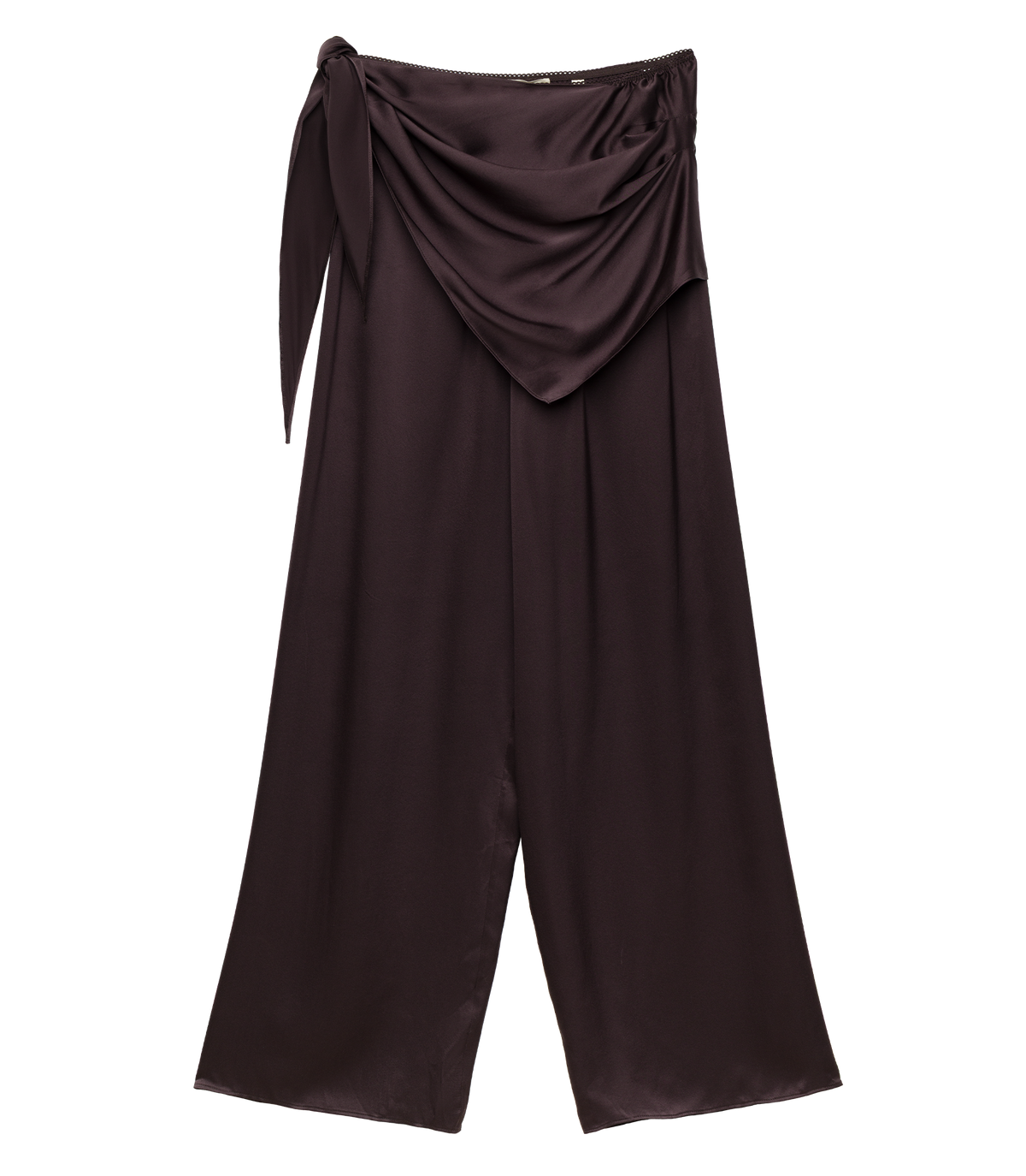 Lavona Scarf Pant in Equestrian Brown - view 12